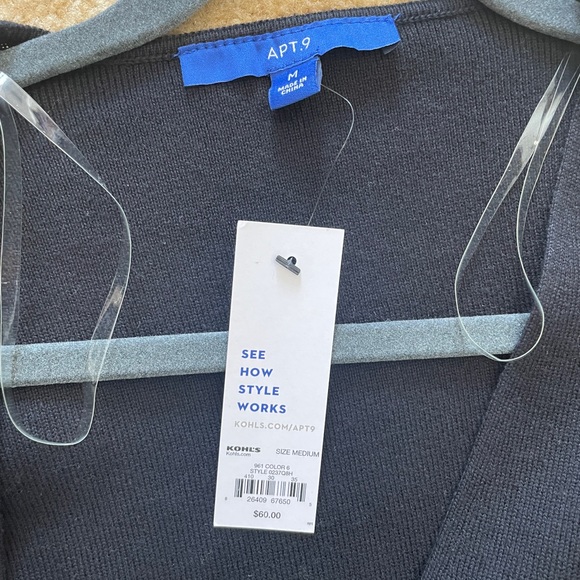 Apt 9 long cardigan sweater - Picture 4 of 5